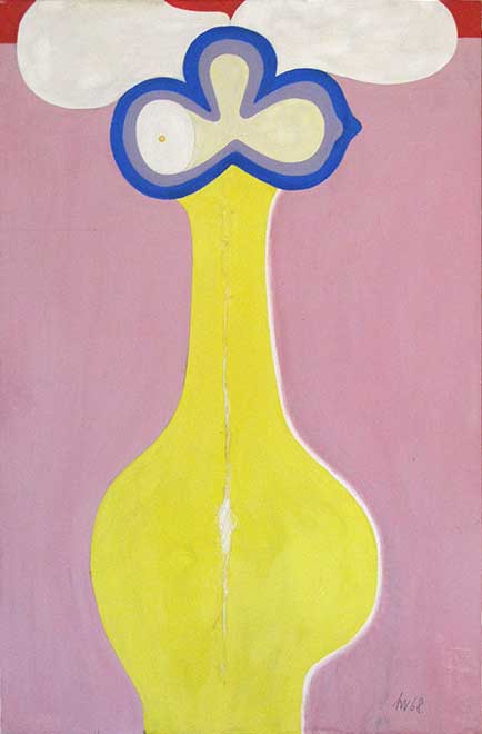 Ohne Titel, 1968, 65 × 100 cm, Öl auf Leinwand
