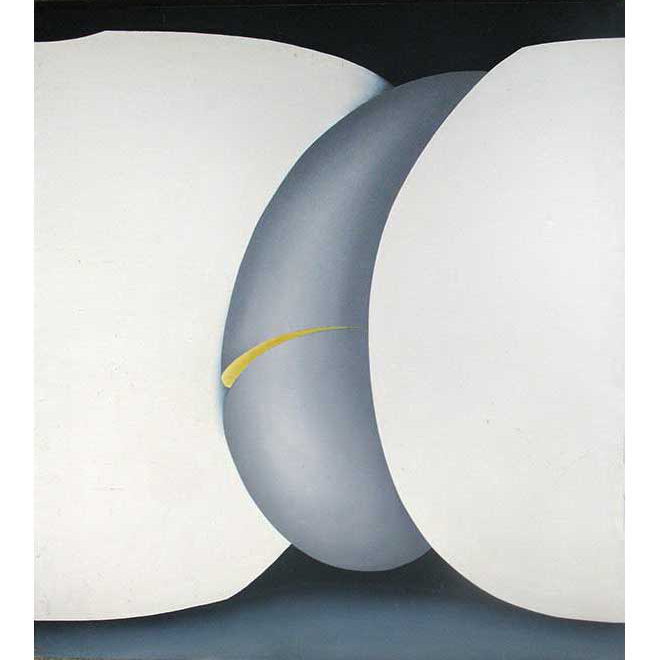 Ohne Titel, 1970, 100 × 110 cm, Öl auf Leinwand