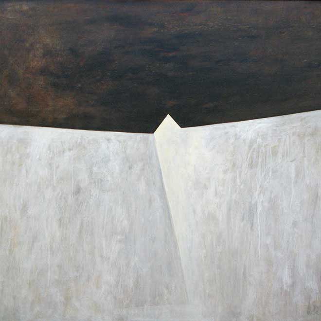 Ohne Titel, 1982, 120 × 110 cm, Öl auf Leinwand