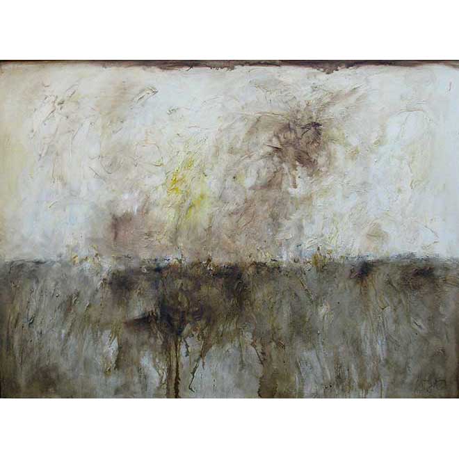 Ohne Titel, 1980, 151 × 111 cm, Öl auf Leinwand